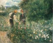 Pierre-Auguste Renoir Picking Flowers china oil painting artist